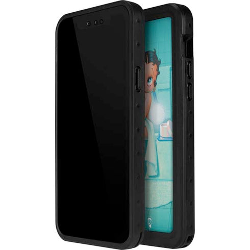 Betty Boop Bathing iPhone 12 Pro Waterproof Case