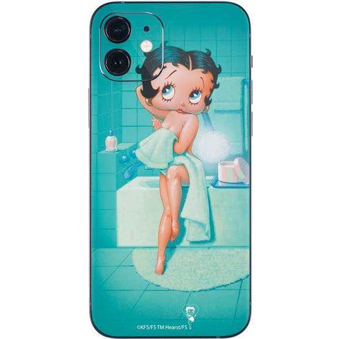 Betty Boop Bathing iPhone 12 Skin