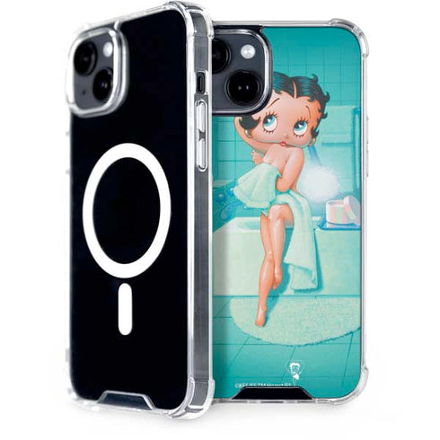 Betty Boop Bathing iPhone 13 MagSafe Case