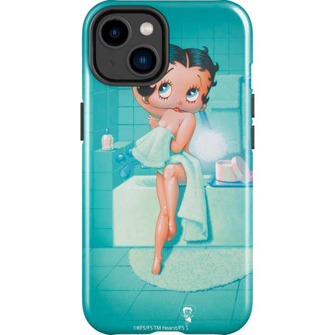 Betty Boop Bathing iPhone 14 Plus Impact Case