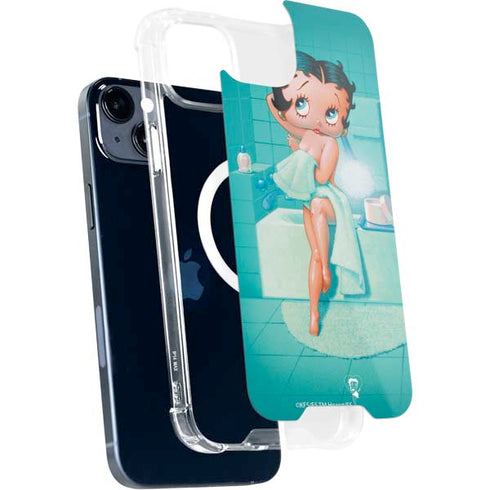 Betty Boop Bathing iPhone 14 Plus MagSafe Case