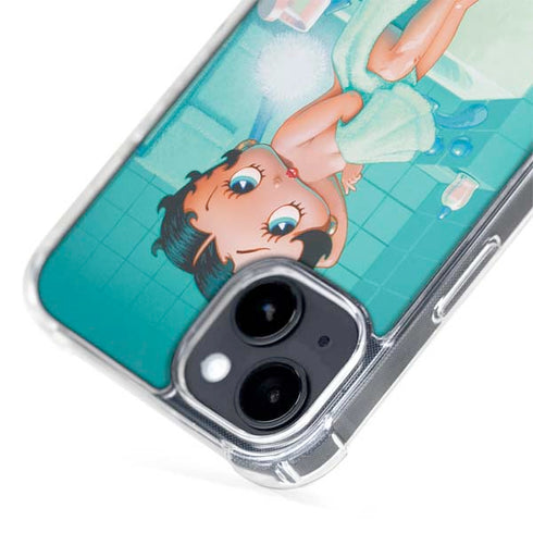 Betty Boop Bathing iPhone 15 Plus MagSafe Case