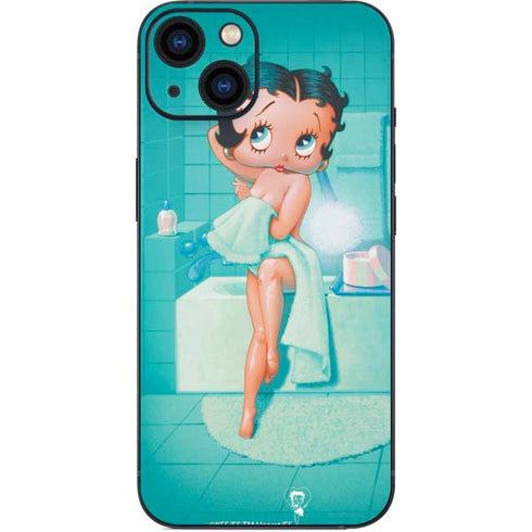 Betty Boop Bathing iPhone 15 Plus Skin
