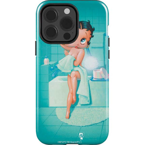 Betty Boop Bathing iPhone 14 Pro Impact Case