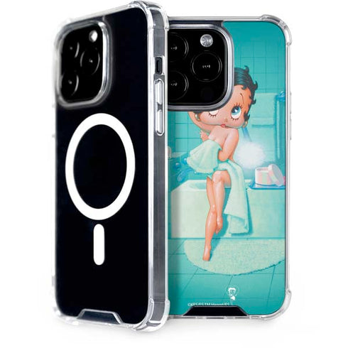 Betty Boop Bathing iPhone 14 Pro MagSafe Case