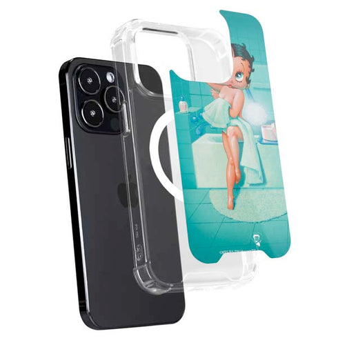 Betty Boop Bathing iPhone 15 Pro MagSafe Case