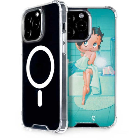 Betty Boop Bathing iPhone 15 Pro Max MagSafe Case