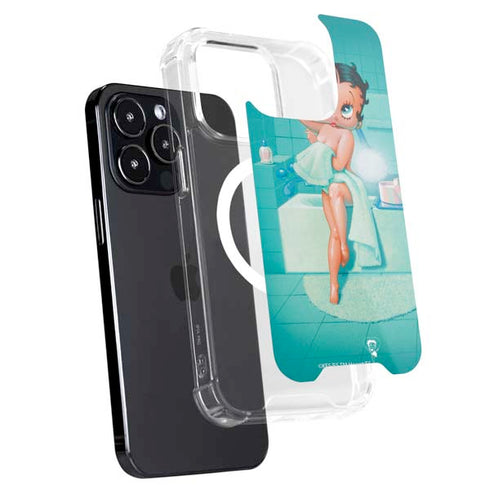Betty Boop Bathing iPhone 15 Pro Max MagSafe Case