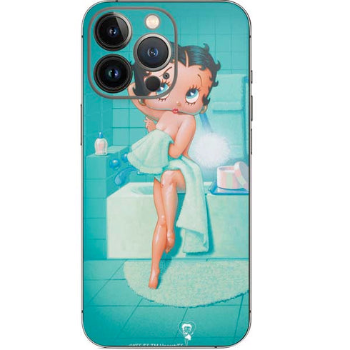 Betty Boop Bathing iPhone 15 Pro Skin