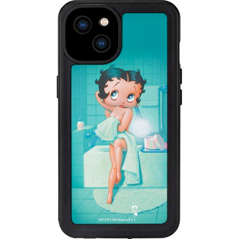 Betty Boop Bathing iPhone 15 Plus Waterproof Case
