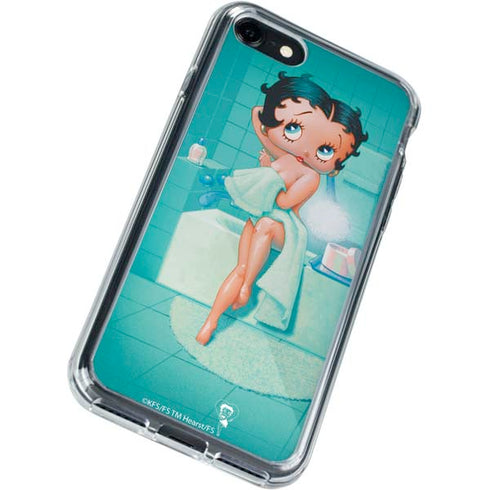 Betty Boop Bathing iPhone SE (2nd & 3rd Gen) Clear Case