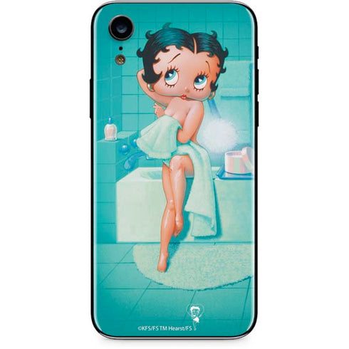 Betty Boop Bathing iPhone XR Skin