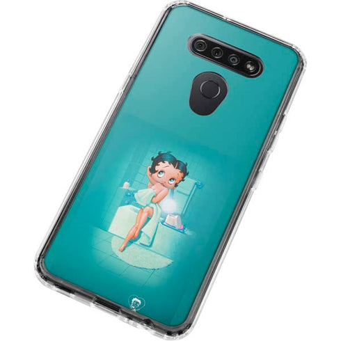 Betty Boop Bathing LG K51/Q51 Clear Case