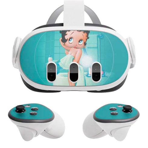 Betty Boop Bathing Meta Quest 3 Skin