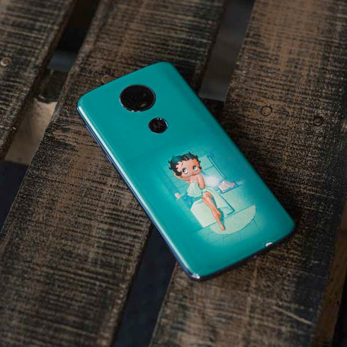 Betty Boop Bathing Moto E5 Plus Skin