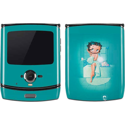 Betty Boop Bathing Motorola RAZR Skin