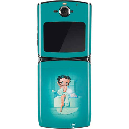 Betty Boop Bathing Motorola RAZR Skin