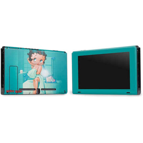 Betty Boop Bathing Nintendo Switch Bundle Skin
