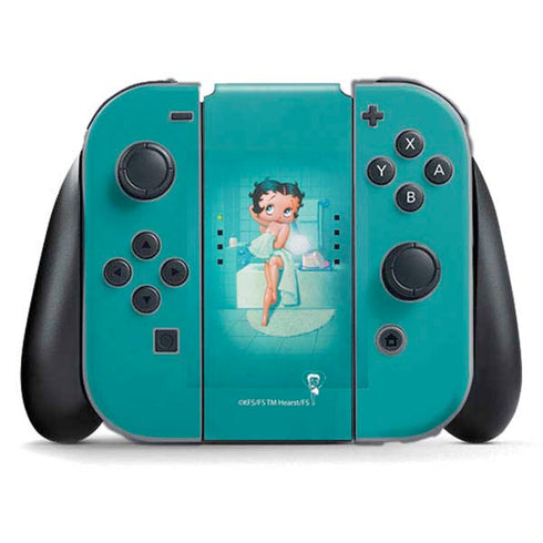 Betty Boop Bathing Nintendo Switch (2017-2021) Joy-Con Controller Skin