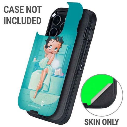 Betty Boop Bathing Otterbox Defender iPhone Skin