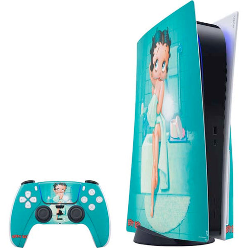 Betty Boop Bathing PS5 Bundle Skin