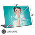 Betty Boop Bathing Universal Laptop 12in (9.8 x 6.8in) Skin