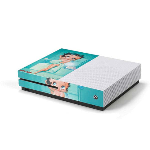 Betty Boop Bathing Xbox One S Console Skin