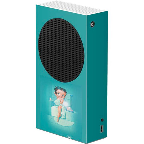 Betty Boop Bathing Xbox Series S Console Skin