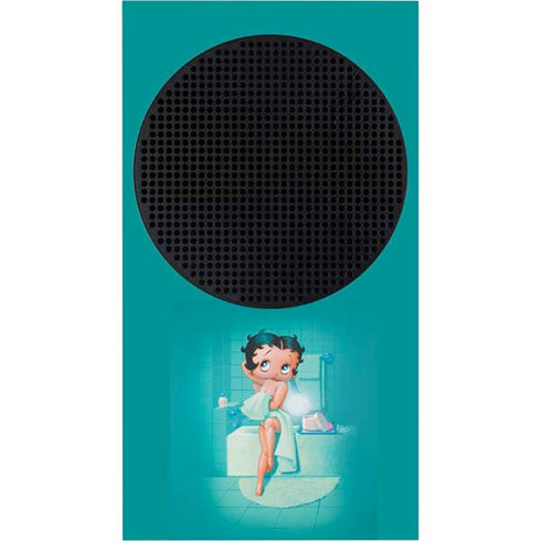 Betty Boop Bathing Xbox Series S Console Skin