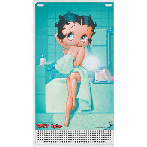 Betty Boop Bathing Xbox Series S Console Skin