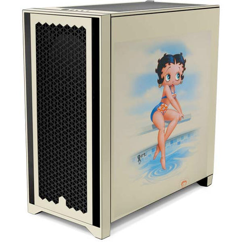 Betty Boop Bikini Corsair 4000D Tempered Glass Mid-Tower ATX Case Skin