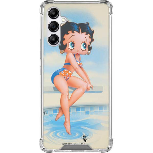Betty Boop Bikini Galaxy A14 5G Clear Case