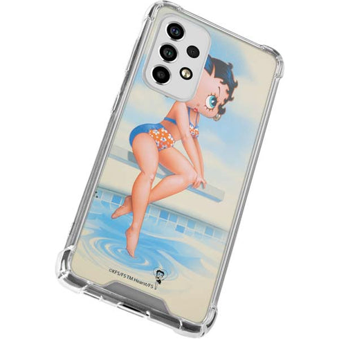 Betty Boop Bikini Galaxy A53 5G Clear Case