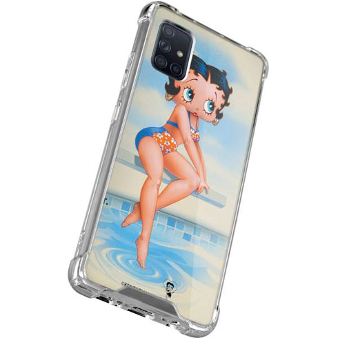 Betty Boop Bikini Galaxy A71 5G Clear Case