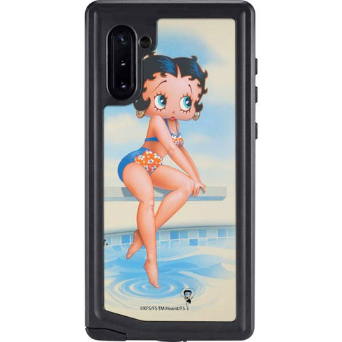 Betty Boop Bikini Galaxy Note 10 Waterproof Case