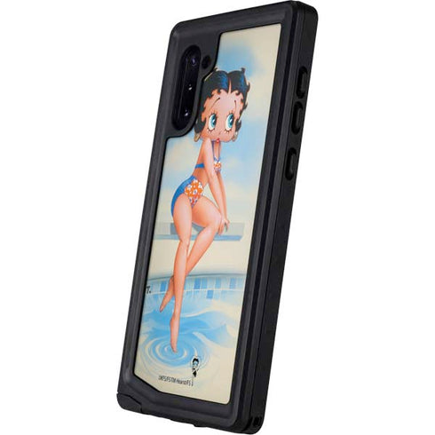 Betty Boop Bikini Galaxy Note 10 Waterproof Case