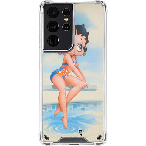 Betty Boop Bikini Galaxy S21 Ultra 5G Clear Case