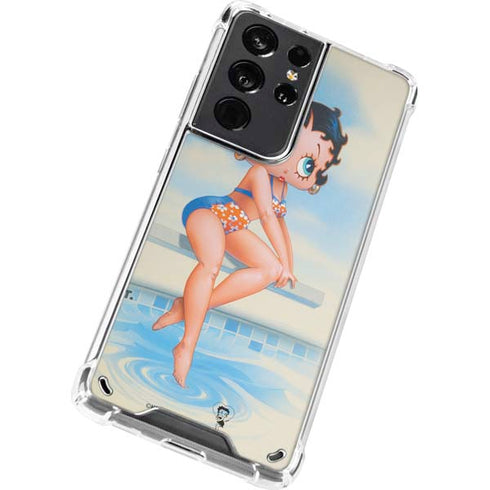 Betty Boop Bikini Galaxy S21 Ultra 5G Clear Case