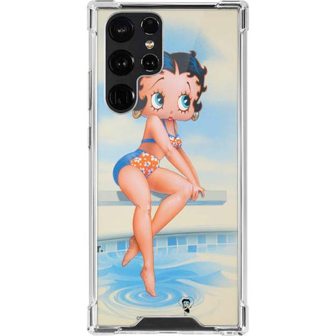 Betty Boop Bikini Galaxy S22 Ultra Clear Case