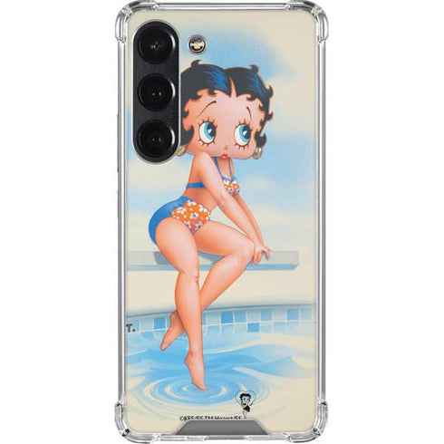 Betty Boop Bikini Galaxy S23 Clear Case