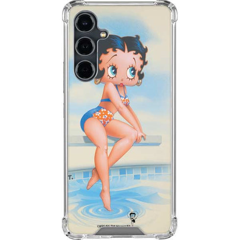 Betty Boop Bikini Galaxy S23 FE Clear Case