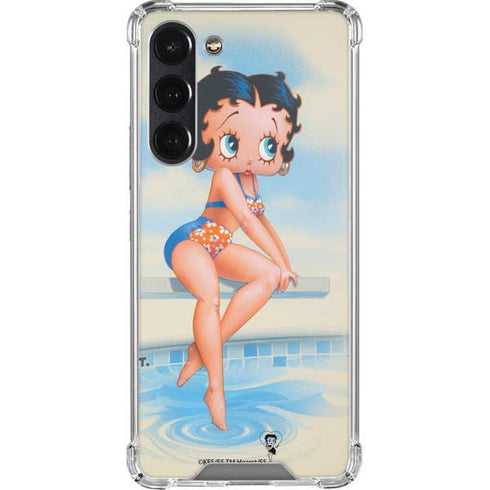 Betty Boop Bikini Galaxy S23 Plus Clear Case