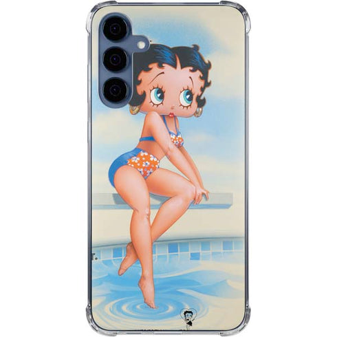 Betty Boop Bikini Galaxy S24 Clear Case