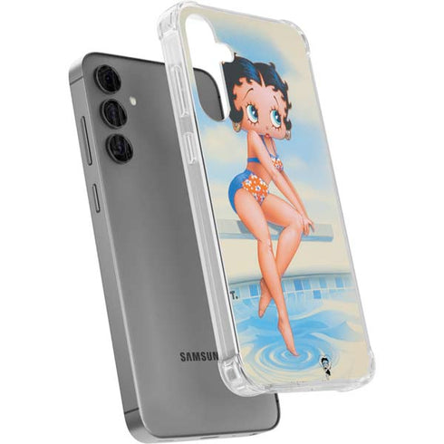 Betty Boop Bikini Galaxy S24 Plus Clear Case