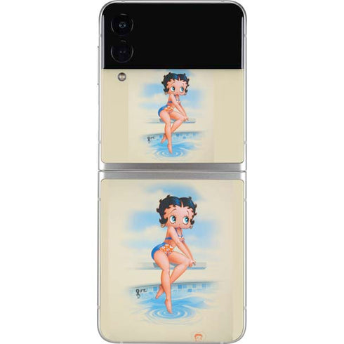 Betty Boop Bikini Galaxy Z Flip3 5G Skin