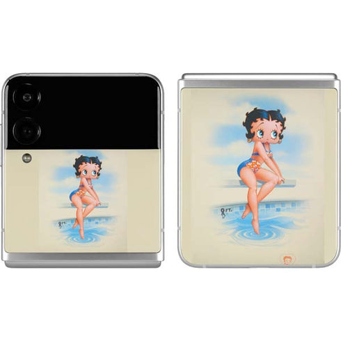 Betty Boop Bikini Galaxy Z Flip4 5G Skin