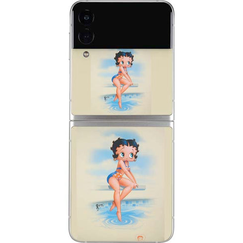Betty Boop Bikini Galaxy Z Flip4 5G Skin