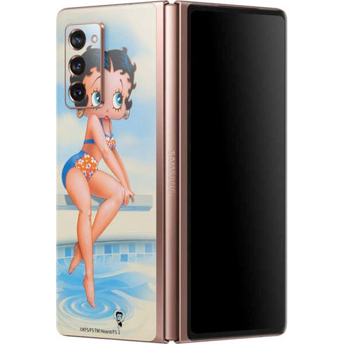 Betty Boop Bikini Galaxy Z Fold2 5G Skin