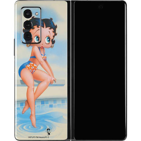 Betty Boop Bikini Galaxy Z Fold2 5G Skin