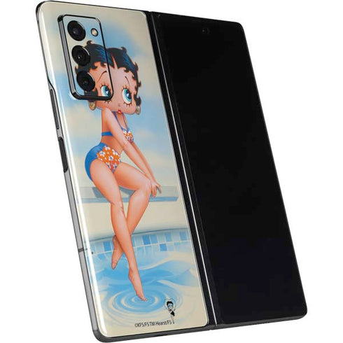 Betty Boop Bikini Galaxy Z Fold2 5G Skin